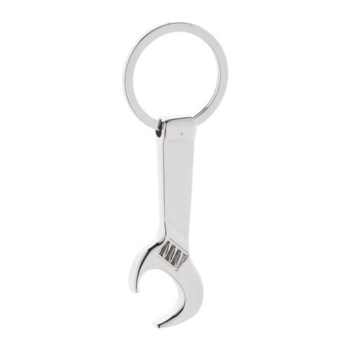 Spanner Schlüsselanhänger mit Flaschenöffner