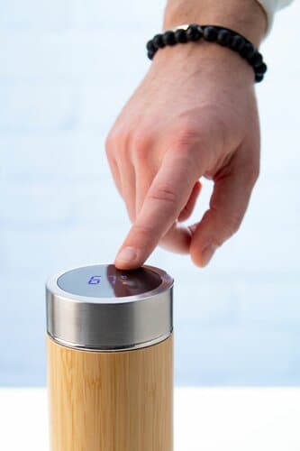 Temboo Isolierflasche mit Thermometer