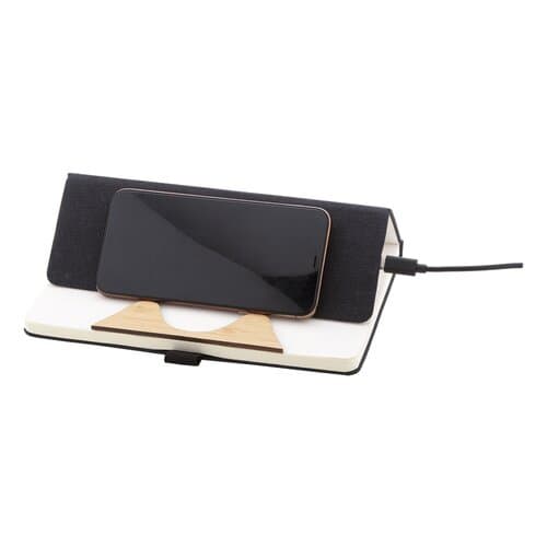 Chatom RPET Wireless-Charger/Notizbuch