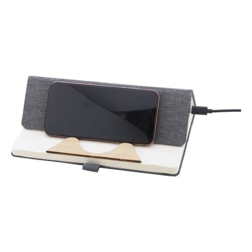 Chatom RPET Wireless-Charger/Notizbuch