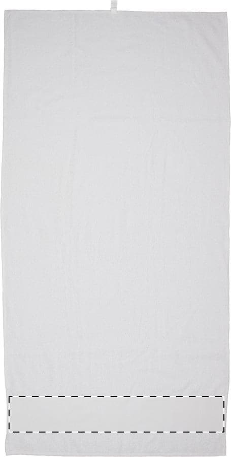 Subowel L Tuch mit Sublimationsdruck – Druckbeispiel Free Printing - Sublimationsdruck, Vollfarbig, max. 650 x 110 mm - Bordüre
