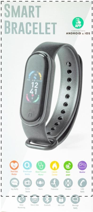 Neura intelligente Uhr – Druckbeispiel Tampondruck, 1-farbig, max. 8 x 3 mm - Über Display