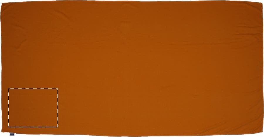Evolve Handtuch – Druckbeispiel Digital-Transferdruck (bis 50 cm²), Vollfarbig, max. 150 x 100 mm - Vorderseite