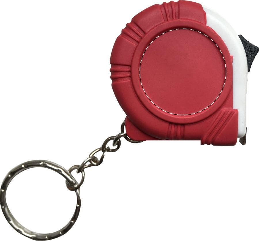 Tarrox Maßband – Druckbeispiel Tampondruck, 1-farbig, max. Ø 18 mm - Vorderseite
