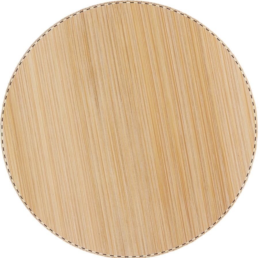 Ruttata Glas-Lunchbox – Druckbeispiel Gravur, Vollfarbig, max. Ø 100 mm - Oben