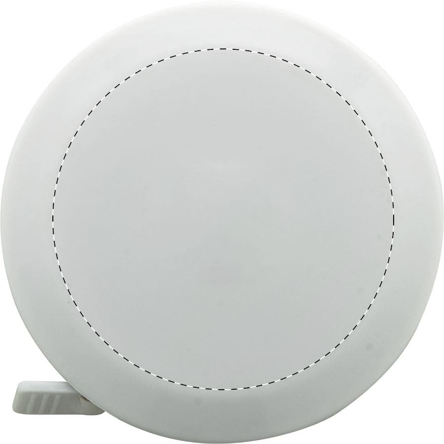 Hawkes Schneidermaßband – Druckbeispiel Doming (bis 100 cm²), Vollfarbig, max. Ø 40 mm - Rückseite