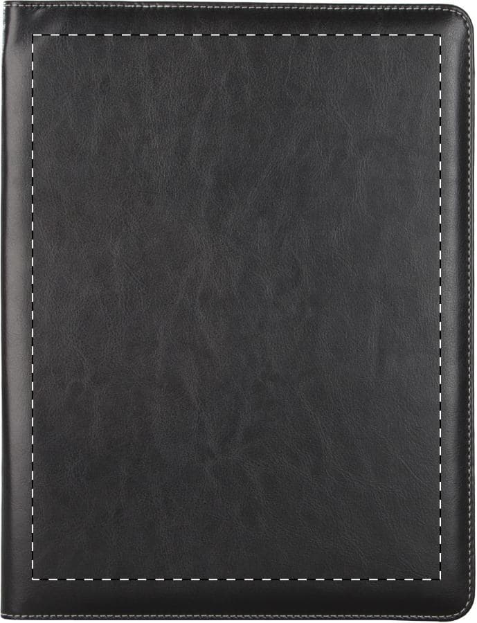 Plane A4 Dokumentenmappe – Druckbeispiel Prägung, Vollfarbig, max. 100 x 40 mm - Vorderseite
