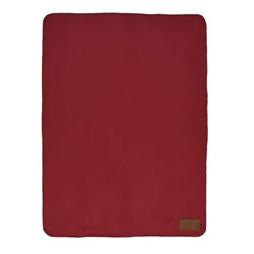 Pollock Decke aus rPET (180 g/m²). Mit personalisierbarem Aufnäher