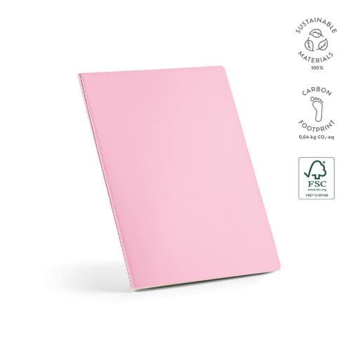 Bronte A4 Notizbuch.Softcover und Kartoneinband. FSC®-zertifiziertes Papier