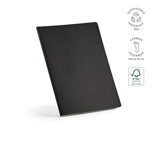 Bronte A4 Notizbuch.Softcover und Kartoneinband. FSC®-zertifiziertes Papier