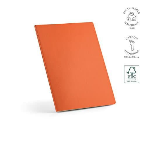 Bronte A4 Notizbuch.Softcover und Kartoneinband. FSC®-zertifiziertes Papier