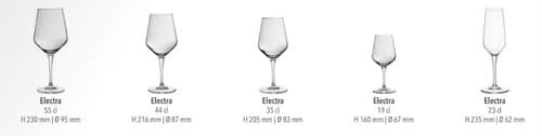 Glasserie Cristallin Electra Sekt - 23 cl
