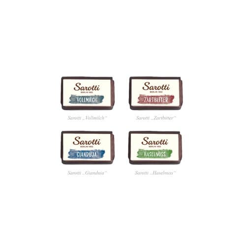 Adventskalender "individuelle Kalenderform" mit Sarotti Fairtrade® Schokolade, Inlay aus Papier