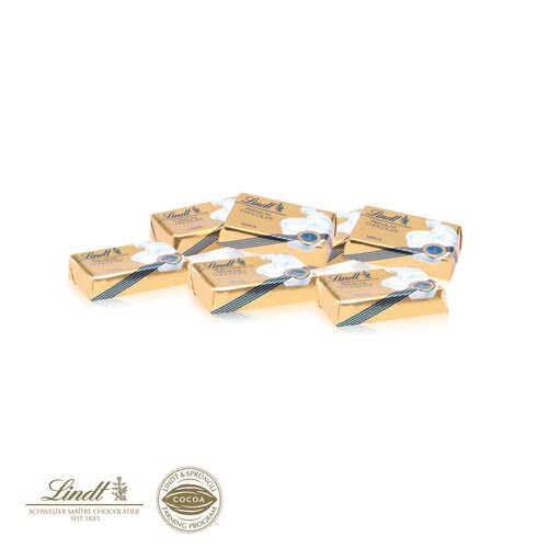 PRÄSENTBOX MIT LINDT SCHOKOTÄFELCHEN