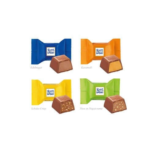 3D Adventskalender "LKW" mit Ritter SPORT Schokowürfel