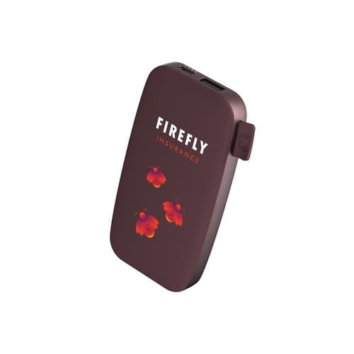 Fresh 'n Rebel Powerbank 6000 mAh USB-C Deep Mauve