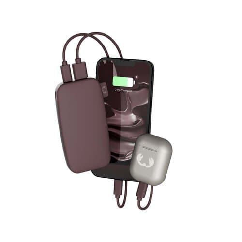 Fresh 'n Rebel Powerbank 6000 mAh USB-C Deep Mauve