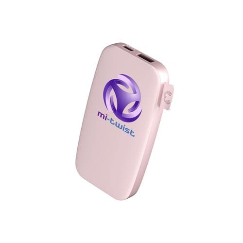 Fresh 'n Rebel Powerbank 6000 mAh USB-C Smokey Pink