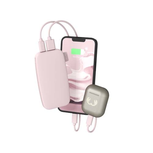 Fresh 'n Rebel Powerbank 6000 mAh USB-C Smokey Pink