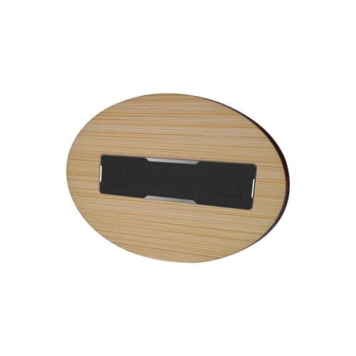 Badge Bamboo Oval