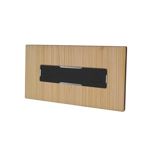 Badge Bamboo Rectangular