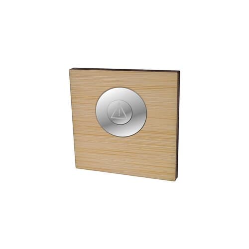 Badge Bamboo Square