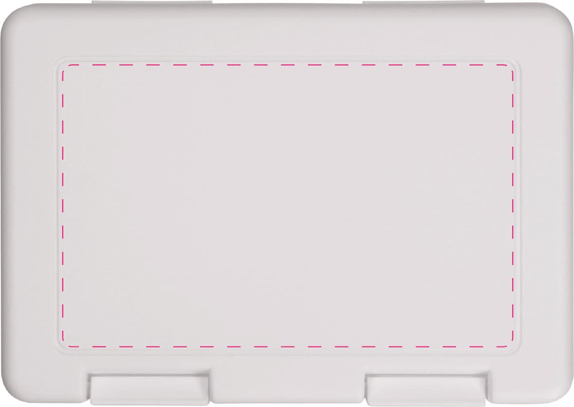 Vorratsdose "Dinner-Box-Plus" – Druckbeispiel UV-Digitaldruck, 89,00 x 142,00 mm - mittig