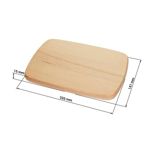 Schneidbrett "Woody" Rechteck