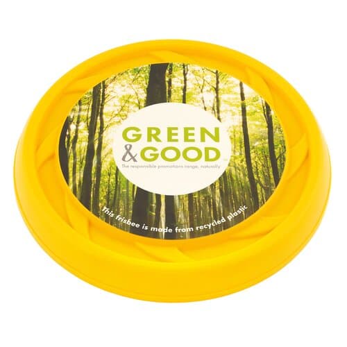 Turbo-Frisbee – Recycelt