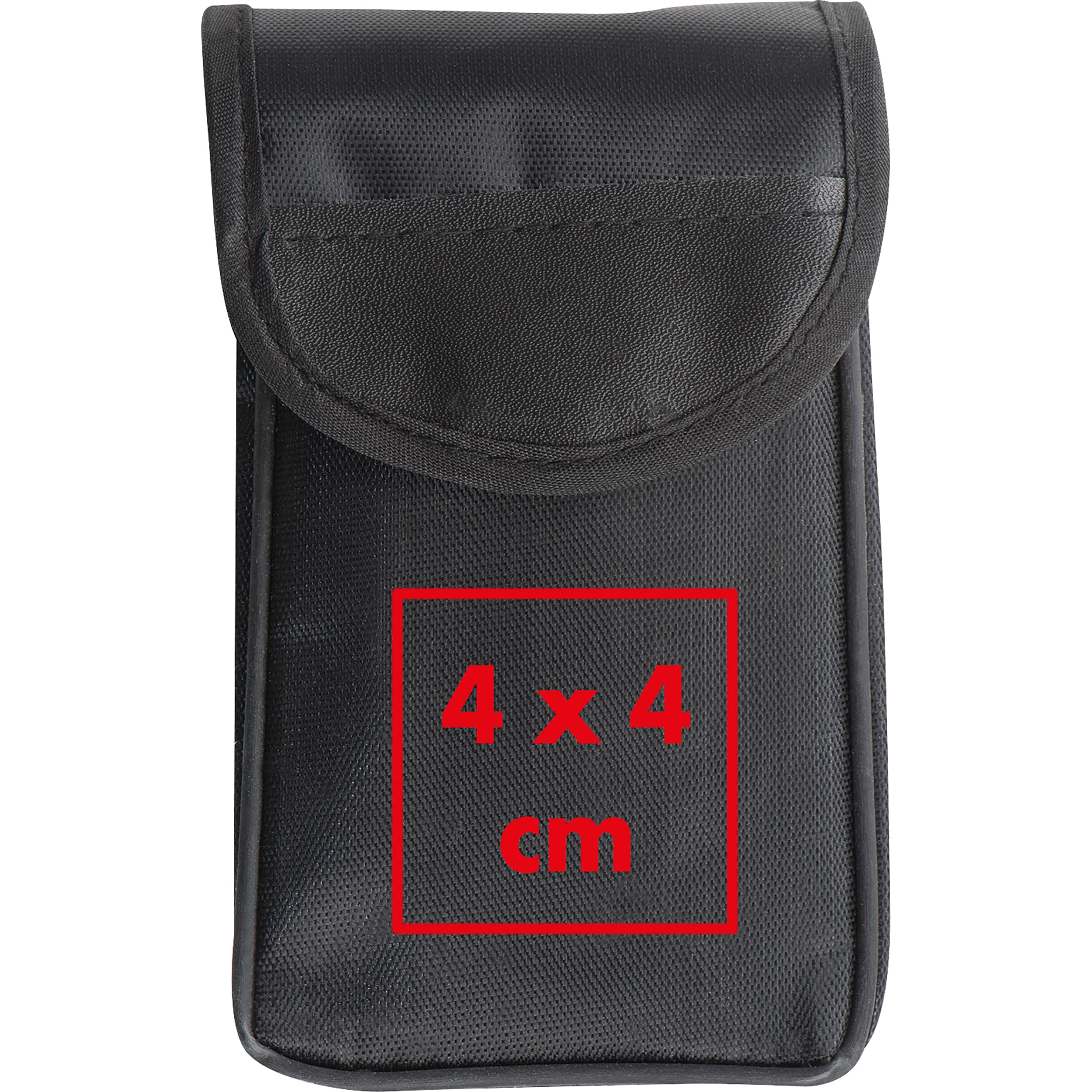 Fernglas Istanbul – Druckbeispiel Siebdrucktransfer, 1-farbig, 4 x 4 cm - Auf die Tasche/Beutel