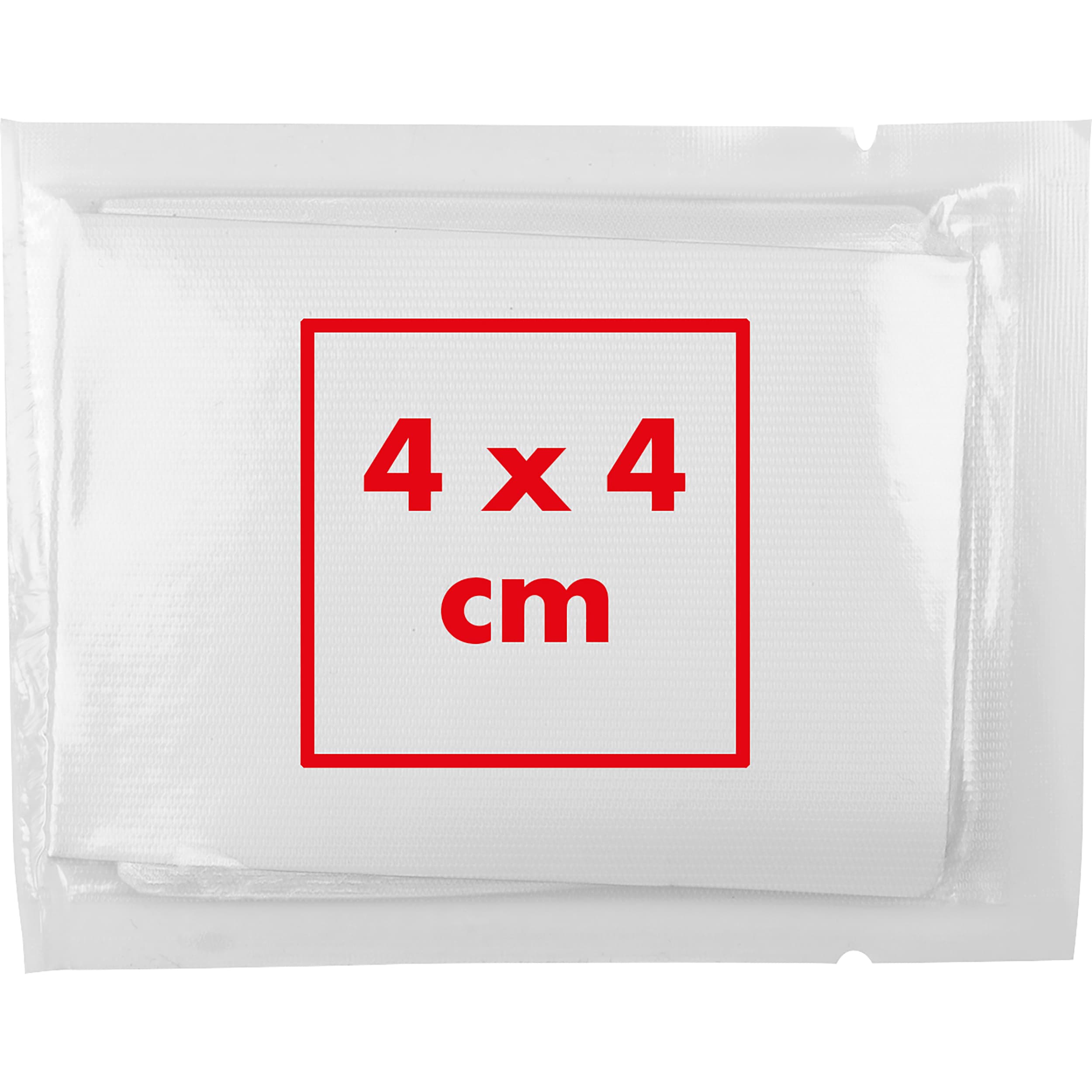 Regenponcho Great Falls – Druckbeispiel Tampondruck, 1-farbig, 4 x 4 cm - Auf der Verpackung