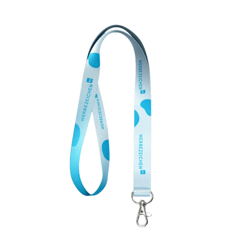 Nachhaltiges rPET Basic Schlüsselband Lanyard