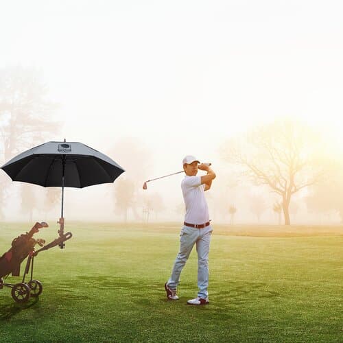 AC-Golf-/Gästeschirm FARE® Doubleface XL Vent