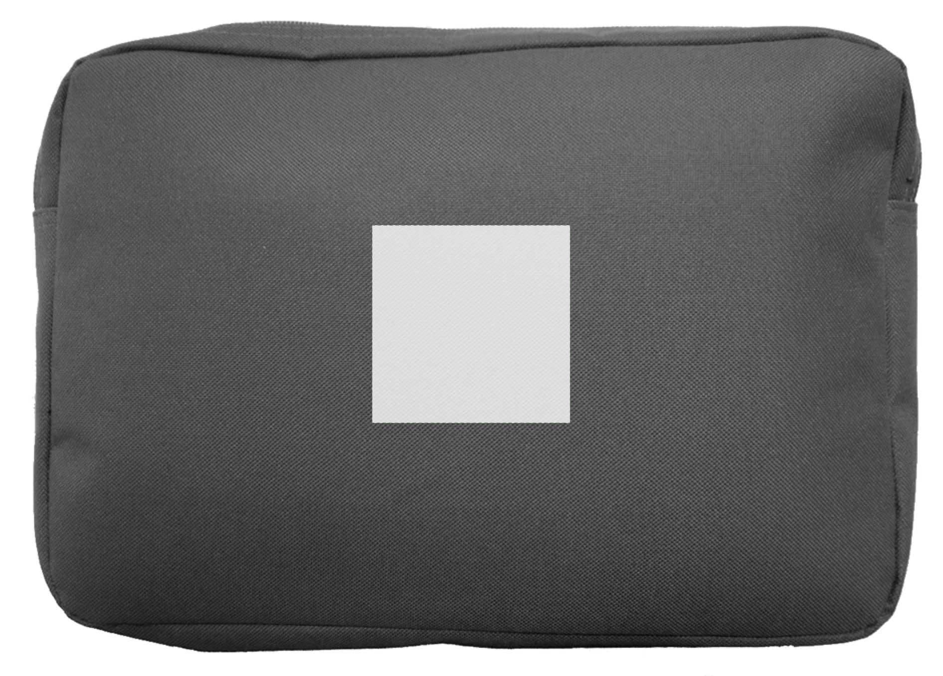 Laptoptasche Leander | Polycanvas | 13" | 1,5 l – Druckbeispiel Digitaltransfer, 70 x 70mm, Ø 0mm - Rückseite