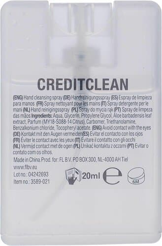 Handreinigungsspray Creditclean