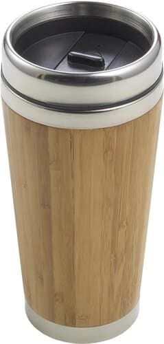 Reisebecher Sabine | Bambus und Edelstahl | 400 ml