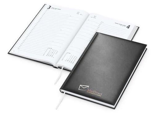 Tageskalender Basic Mo.–Fr. je 1 Seite 320 Seiten Kunstleder-Hardcover