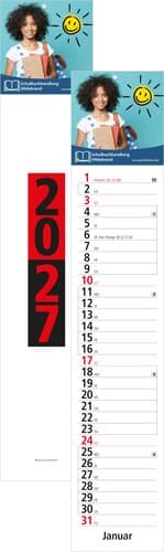 Streifenkalender Trend