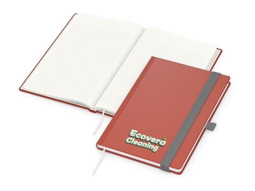 Notizbuch Organic-Book RECYCLING Apfelleder-Hardcover farbig A5