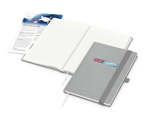 Notizbuch Ocean-Book RECYCLING rPET-Hardcover farbig A5