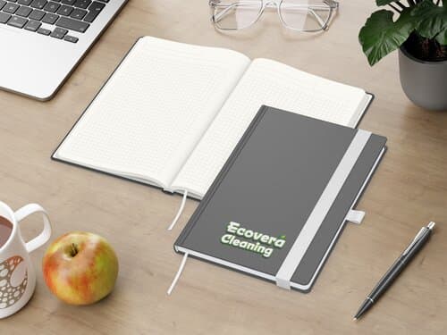Notizbuch Organic-Book RECYCLING Apfelleder-Hardcover farbig A5