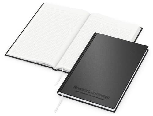 Notizbuch Note-Book RECYCLING Ecken spitz Naturpapier-Hardcover