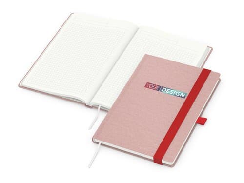 Notizbuch Ocean-Book RECYCLING rPET-Hardcover farbig A5
