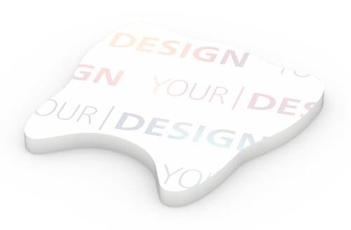 Haftnotizblock Form 72 × 72 mm formgestanzt
