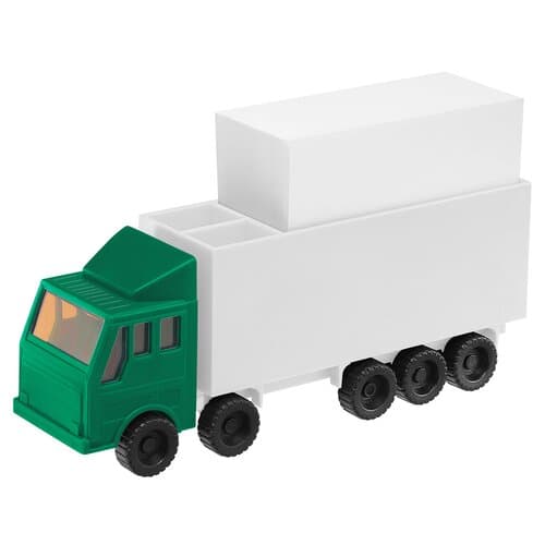 Zettelbox mit Köcher "LKW"