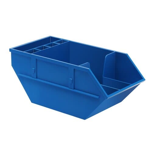 Zettelbox mit Köcher "Container"