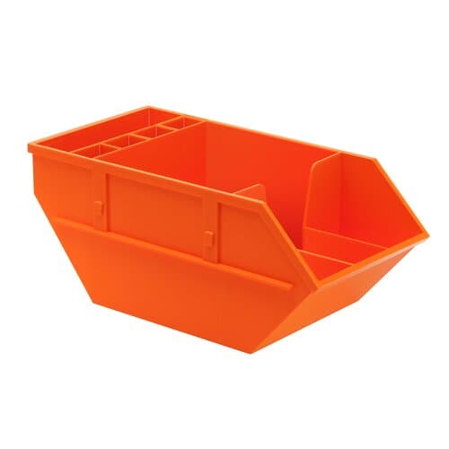 Zettelbox mit Köcher "Container"