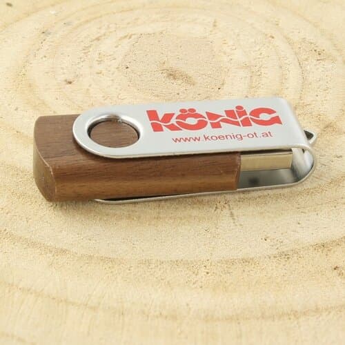 Holz-USB-Stick Twister