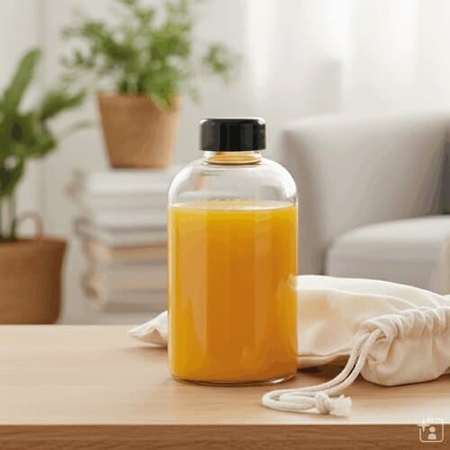DRINK HEALTHY - Glas-Trinkflasche