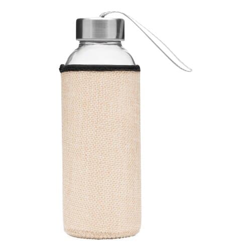 TAKE JUTY - Glas-Trinkflasche